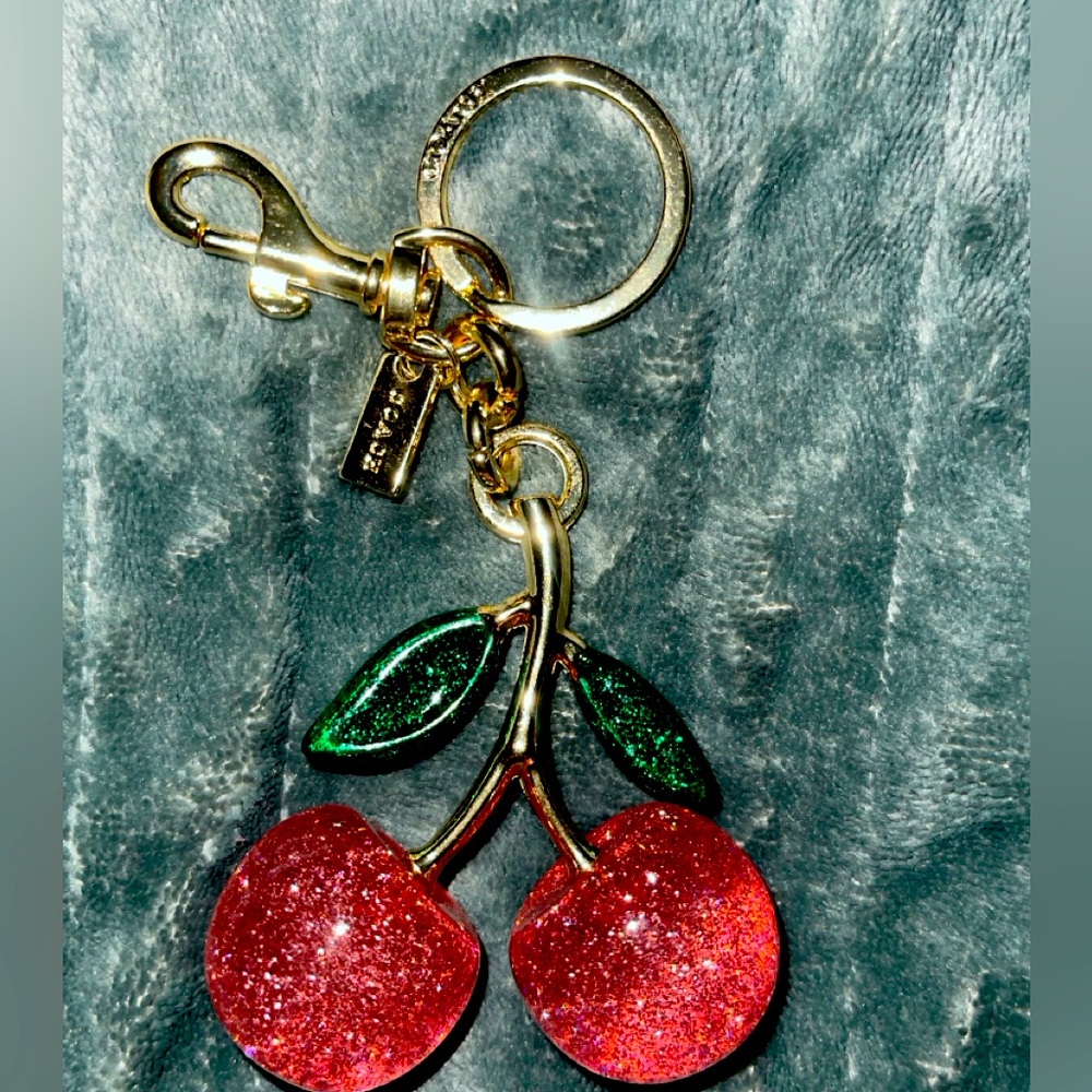 Coach Cherry Bag Charm